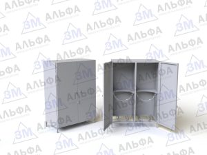 ШГМ-02-02 шкаф для баллонов